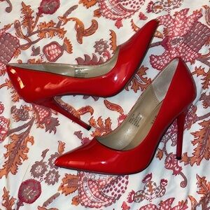 Elegant Red High Heels